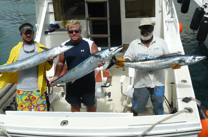 High Seas Fishing Charters - Wahoo Catch